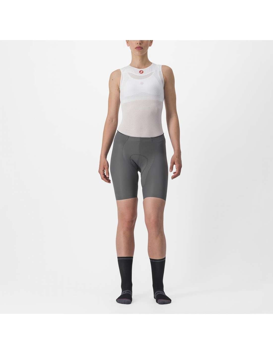 Short Free Aero Race Women Gris Gunmetal Short Free Aero Race Women Gris Gunmetal