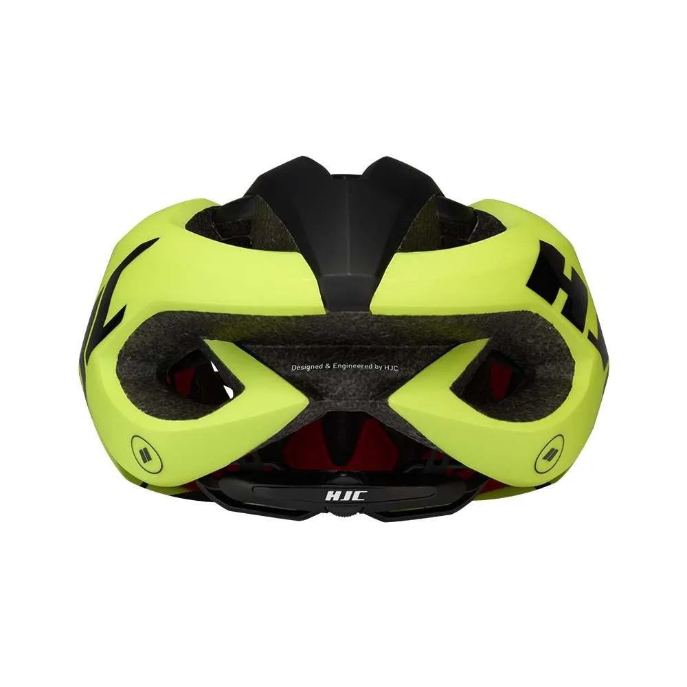 Casco HJC Valeco Amarillo/Negro - Imagen 3