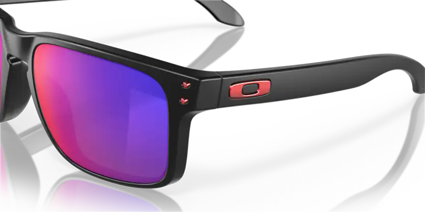 Gafas Oakley Holbrook Matte Black con Lentes Positive Red Iridium - Imagen 5