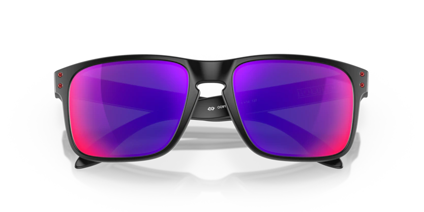 Gafas Oakley Holbrook Matte Black con Lentes Positive Red Iridium - Imagen 8