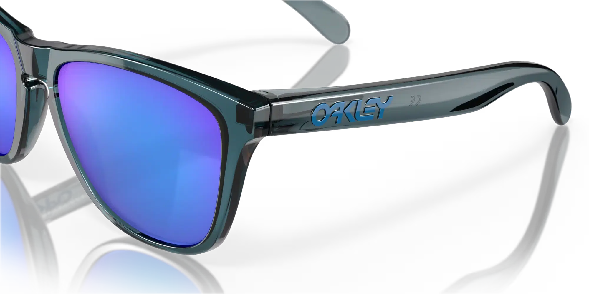 Oakley Frogskins Crystal Black con lentes Prizm Sapphire Polarized Oakley Frogskins Crystal Black con lentes Prizm Sapphire Polarized - Imagen 6