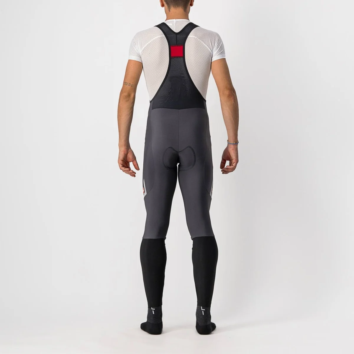 Pantalón Castelli Velocissimo 5 Gris Oscuro/Plata Reflex Pantalón Castelli Velocissimo 5 Gris Oscuro/Plata Reflex - Imagen 2