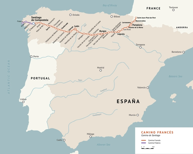 camino de santiago frances