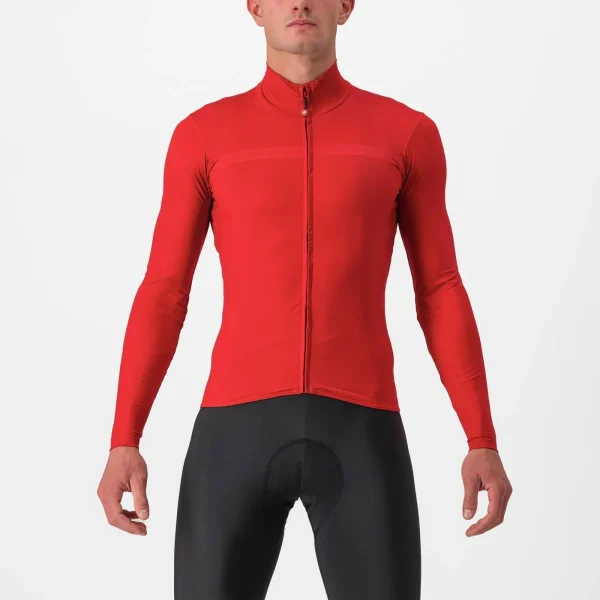 Maillot Manga Larga Pro Thermal Mid Rojo