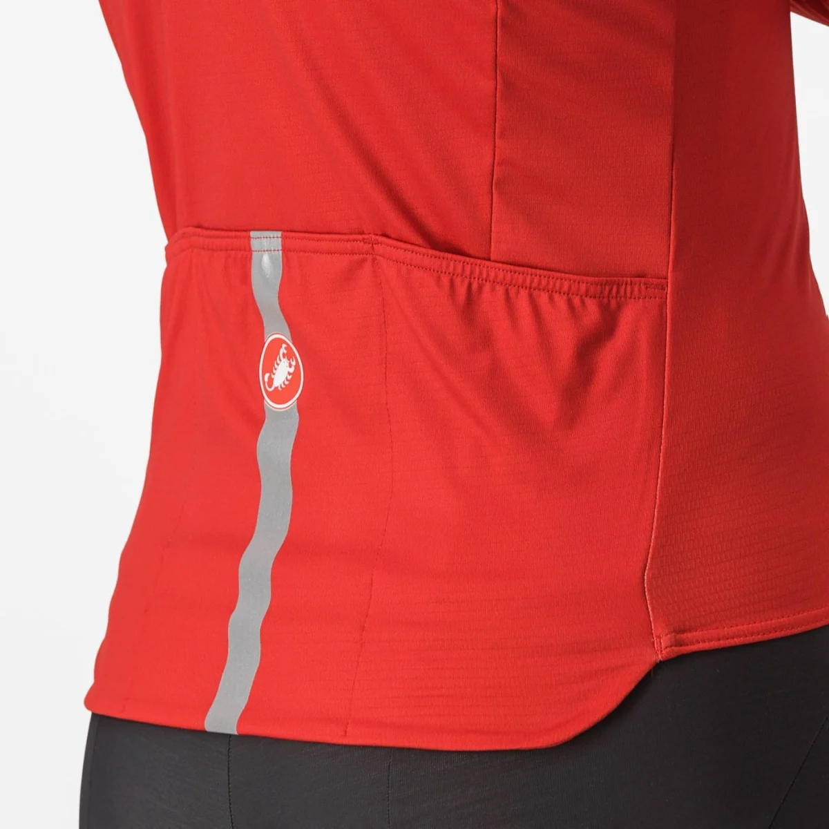 Maillot Manga Larga Pro Thermal Mid Rojo Maillot Manga Larga Pro Thermal Mid Rojo - Imagen 3