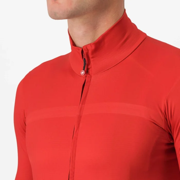 Maillot Manga Larga Pro Thermal Mid Rojo - Imagen 4