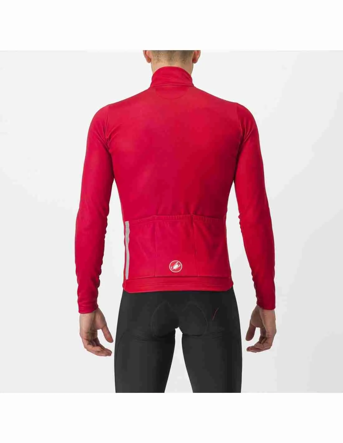 Maillot Entrata Thermal Rojo/Plata - Imagen 2