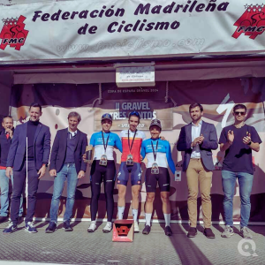 podium femenino copa de espana gravel